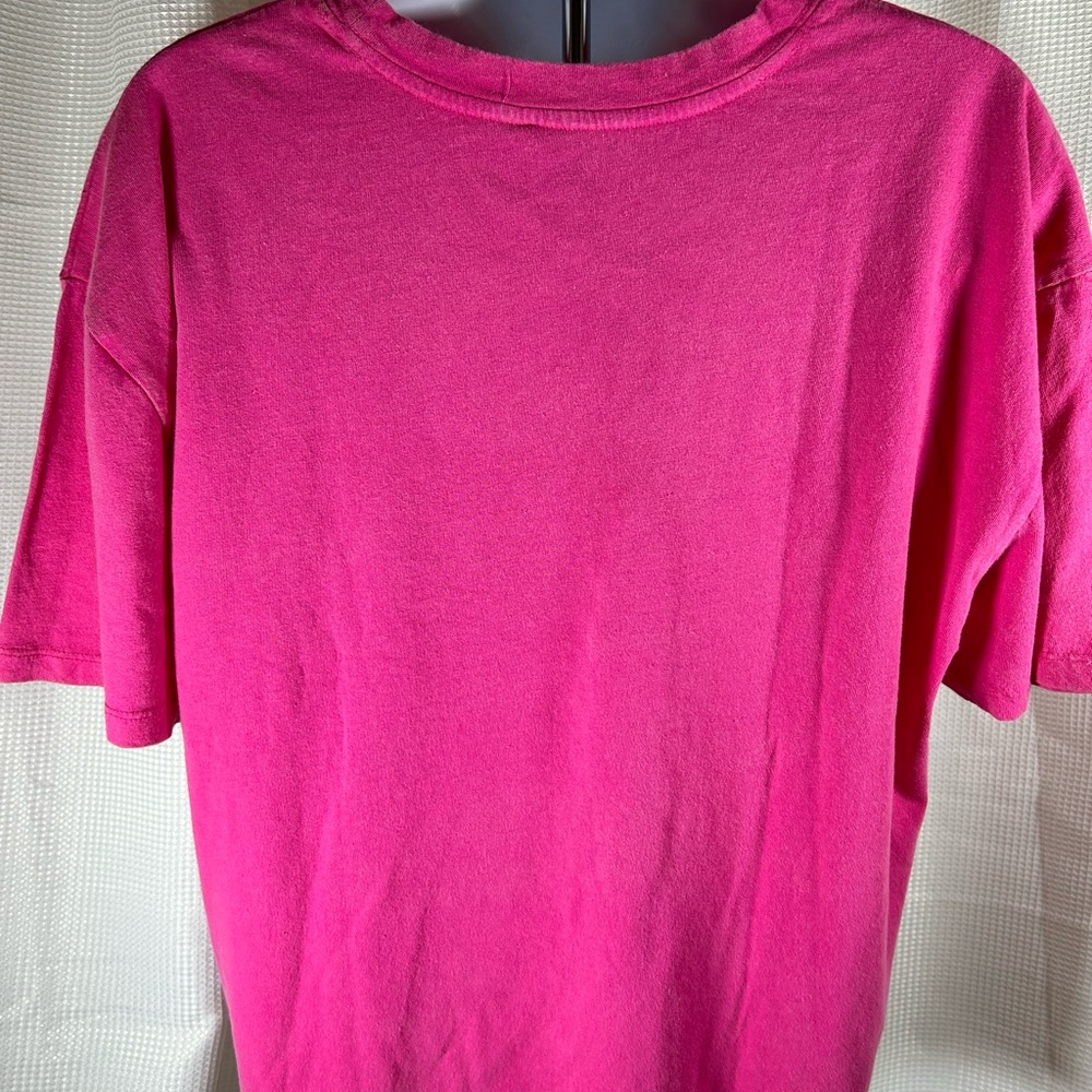 Social Culture pink crop top short sleeve shirt - Picture 3 of 3